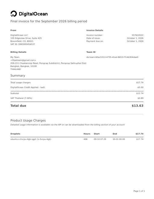 invoice