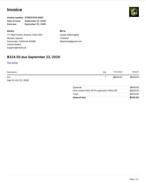 invoice